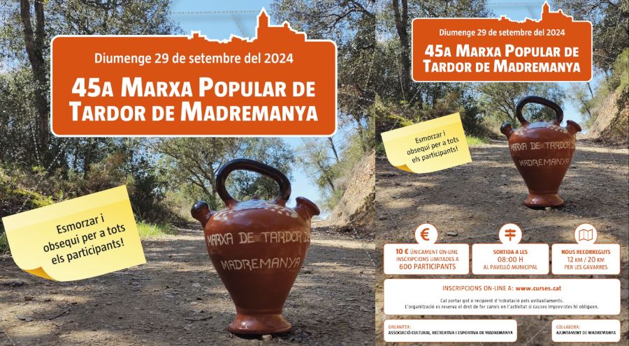 45ª Marxa Popular de Tardor de Madremanya